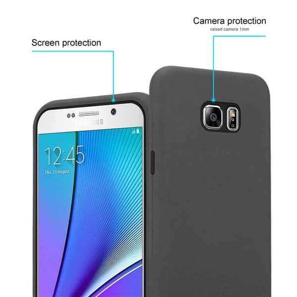 Deksel til Samsung Galaxy NOTE 5 Hybridbeskyttelsesdeksel med TPU-silikon på innsiden og 2-delt plast på utsiden
