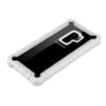 Miniatyrbilde 8 av 9: Deksel for Samsung Galaxy S9 PLUS 2-i-1 beskyttelsesdeksel med TPU-silikonkant og bakside av akrylglass