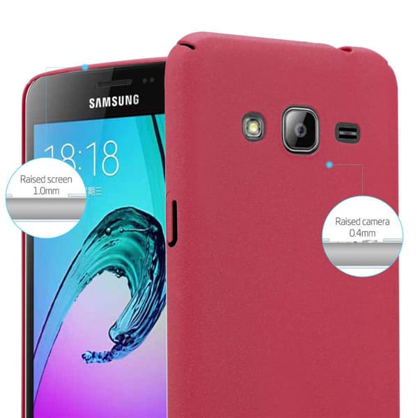 Deksel for Samsung Galaxy J3 2017 Hardt Case Beskyttende i frostet look mot riper og støt