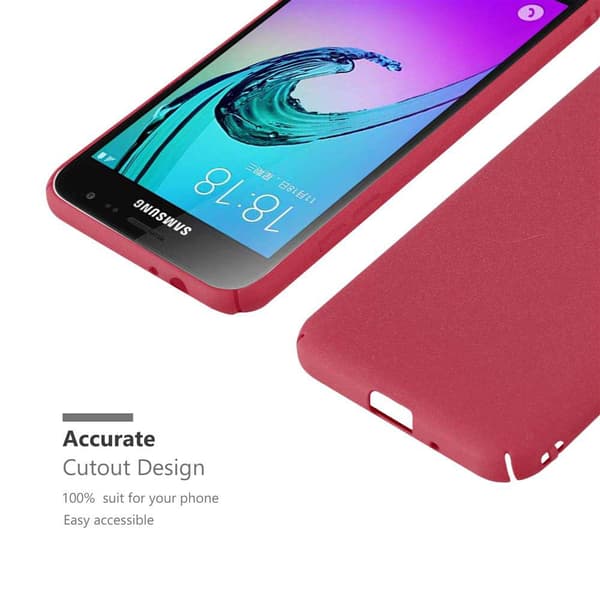 Deksel for Samsung Galaxy J3 2017 Hardt Case Beskyttende i frostet look mot riper og støt
