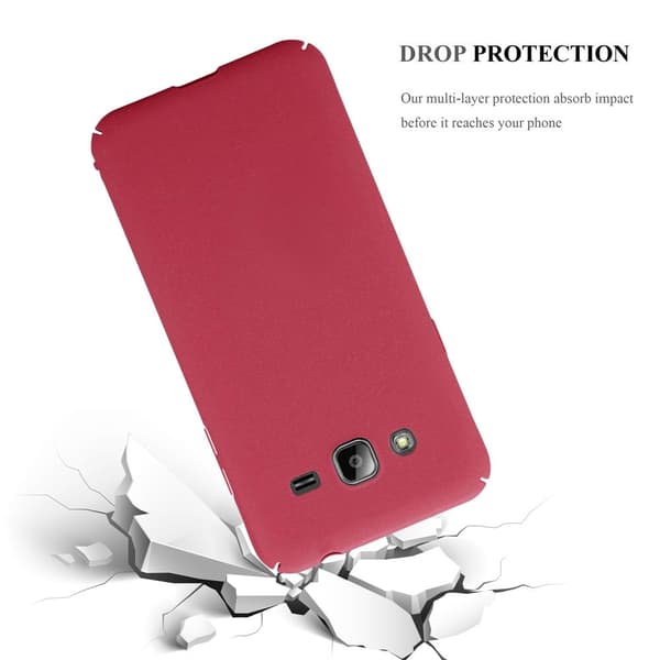 Deksel for Samsung Galaxy J3 2017 Hardt Case Beskyttende i frostet look mot riper og støt