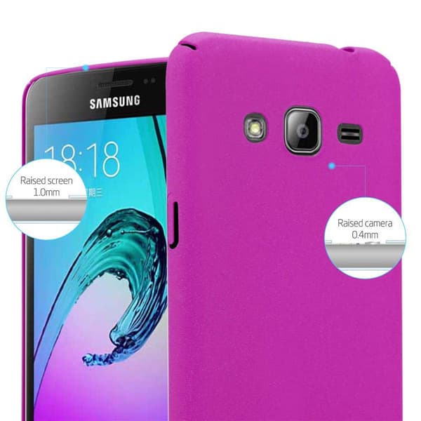 Deksel for Samsung Galaxy J3 2017 Hardt Case Beskyttende i frostet look mot riper og støt