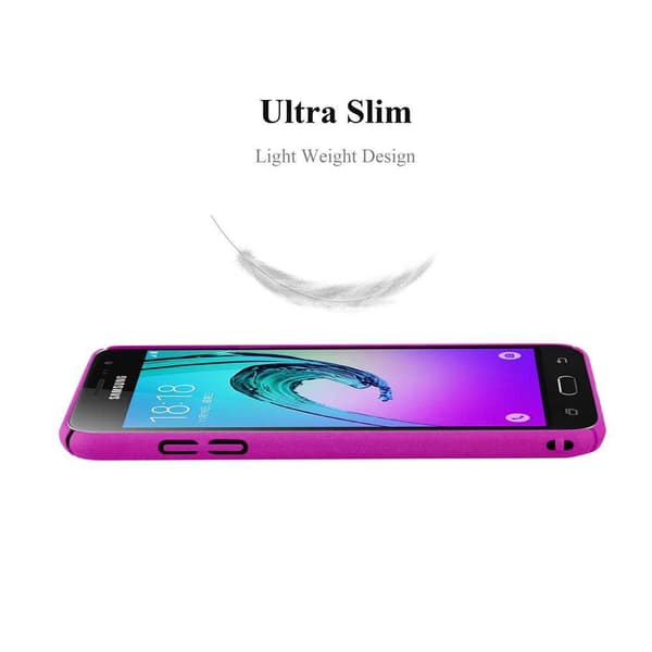 Deksel for Samsung Galaxy J3 2017 Hardt Case Beskyttende i frostet look mot riper og støt