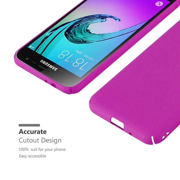 Deksel for Samsung Galaxy J3 2017 Hardt Case Beskyttende i frostet look mot riper og støt