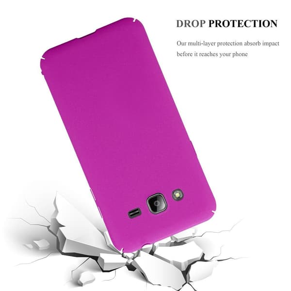 Deksel for Samsung Galaxy J3 2017 Hardt Case Beskyttende i frostet look mot riper og støt