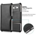 Miniatyrbild 3 av 6: Samsung Galaxy A5 2015 Fodral Skal Plånboksfodral Skyddsfodral Case UTAN magnetisk stängning med stativfunktion och hörnhållare