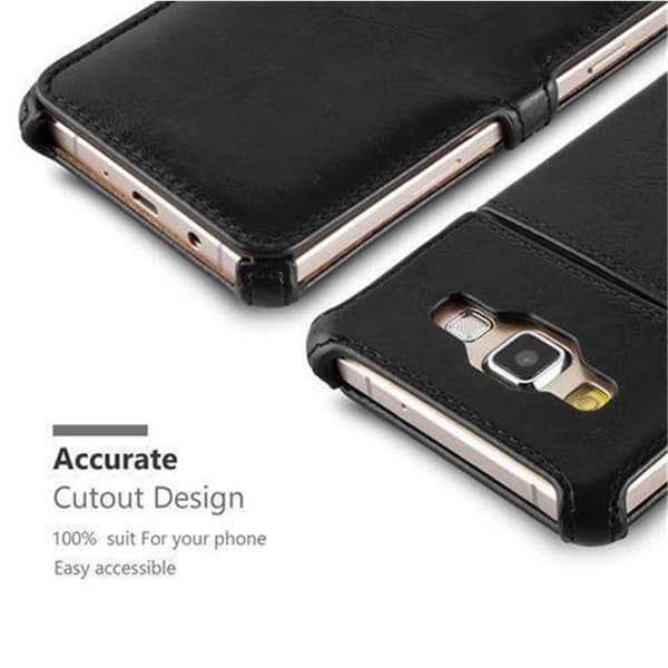 Samsung Galaxy A5 2015 Fodral Skal Plånboksfodral Skyddsfodral Case UTAN magnetisk stängning med stativfunktion och hörnhållare