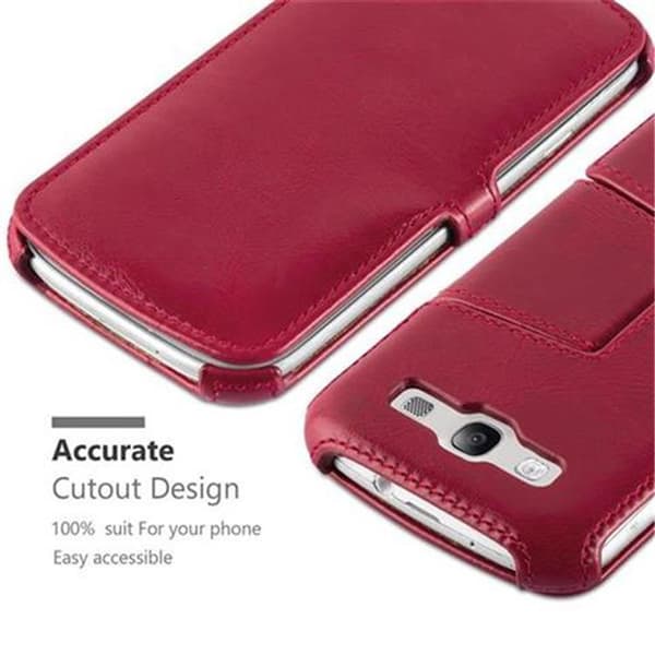 Samsung Galaxy S3 / S3 NEO Fodral Skal Plånboksfodral Skyddsfodral Case UTAN magnetisk stängning med stativfunktion och hörnhållare