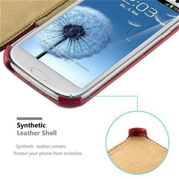Samsung Galaxy S3 / S3 NEO Fodral Skal Plånboksfodral Skyddsfodral Case UTAN magnetisk stängning med stativfunktion och hörnhållare