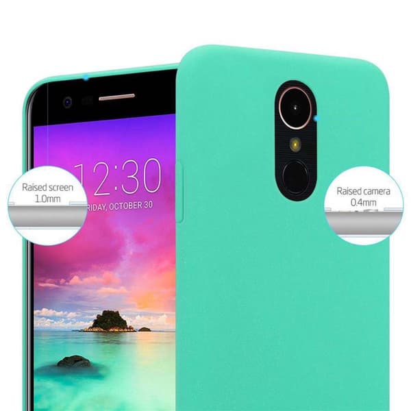 LG K10 2017 Suojakuori Hard Case Suojakotelo himmeällä ulkonäöllä naarmuja ja iskuja vastaan
