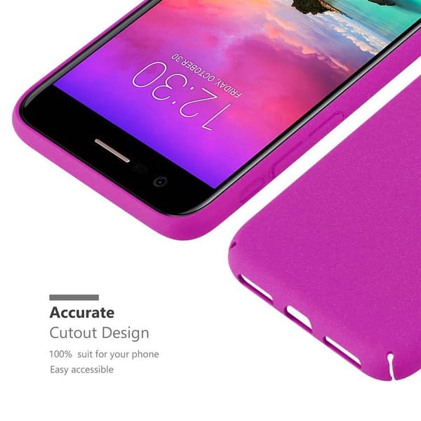 LG K10 2017 Suojakuori Hard Case Suojakotelo himmeällä ulkonäöllä naarmuja ja iskuja vastaan
