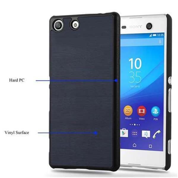 Deksel til Sony Xperia M5 Hardt Case Beskyttende i treutseende mot riper og støt