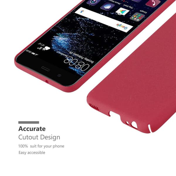 Deksel for Huawei P10 Hardt Case Beskyttende i frostet look mot riper og støt