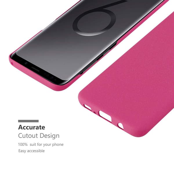 Deksel for Samsung Galaxy S9 PLUS Hardt Case Beskyttende i frostet look mot riper og støt
