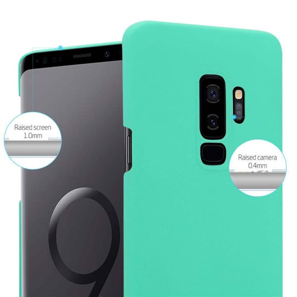 Deksel for Samsung Galaxy S9 PLUS Hardt Case Beskyttende i frostet look mot riper og støt
