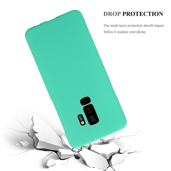 Deksel for Samsung Galaxy S9 PLUS Hardt Case Beskyttende i frostet look mot riper og støt