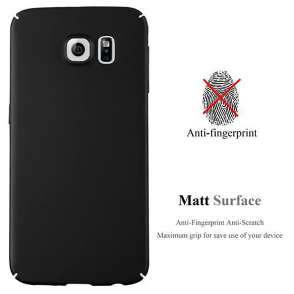 Samsung Galaxy S6 Suojakuori Hard Case Suojakotelo metallin näköinen suojus naarmuja ja iskuja vastaan