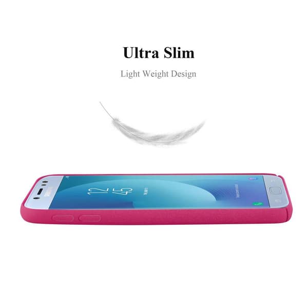 Deksel for Samsung Galaxy J7 2017 Hardt Case Beskyttende i frostet look mot riper og støt