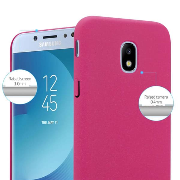 Deksel for Samsung Galaxy J7 2017 Hardt Case Beskyttende i frostet look mot riper og støt