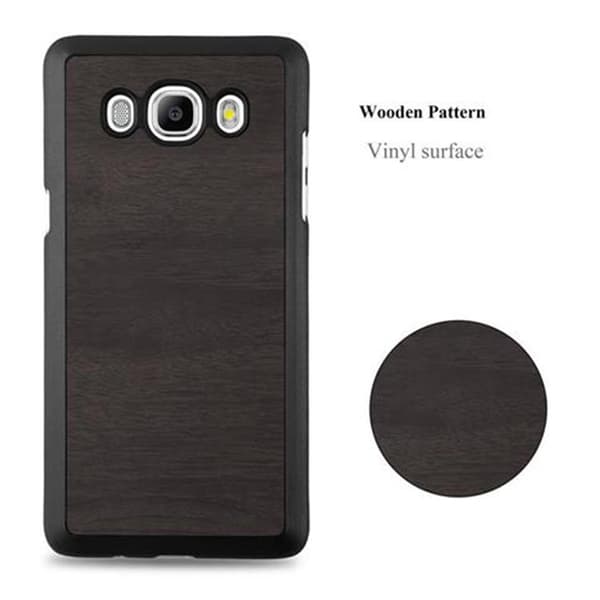Samsung Galaxy J5 2016 Fodral Hårt Fodral Skal Hard Case Skyddsomslag i träoptik mot repor och stötar