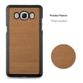 Miniatyrbild 7 av 7: Samsung Galaxy J5 2016 Fodral Hårt Fodral Skal Hard Case Skyddsomslag i träoptik mot repor och stötar