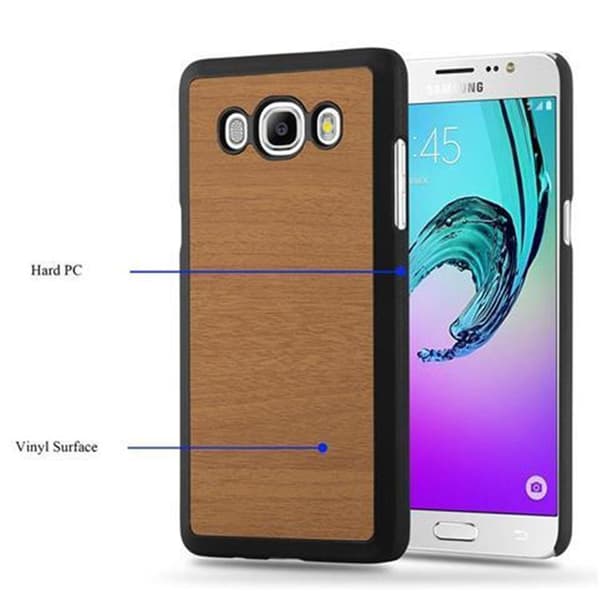 Deksel til Samsung Galaxy J5 2016 Hardt Case Beskyttende i treutseende mot riper og støt