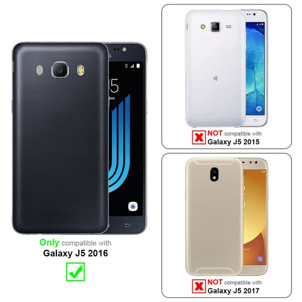 Deksel til Samsung Galaxy J5 2016 Hardt Case Beskyttende i treutseende mot riper og støt