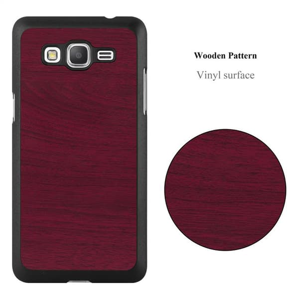 Samsung Galaxy J5 2015 Suojakuori Hard Case Suojakotelo puun näköinen suojus naarmuilta ja iskuilta