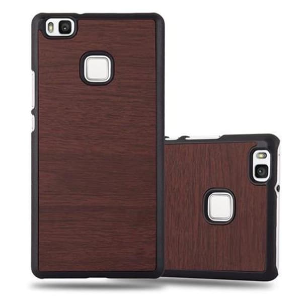 Huawei P9 LITE 2016 / G9 LITE Fodral Hårt Fodral Skal Hard Case Skyddsomslag i träoptik mot repor och stötar