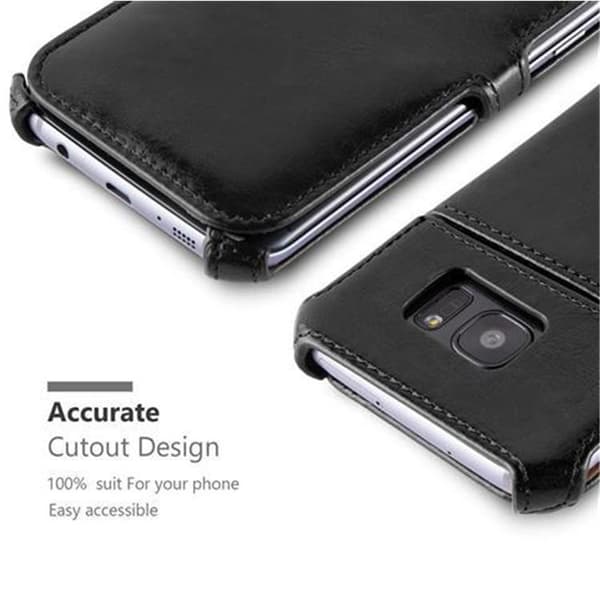Samsung Galaxy S7 EDGE Fodral Skal Plånboksfodral Skyddsfodral Case UTAN magnetisk stängning med stativfunktion och hörnhållare