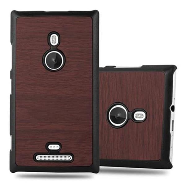 Nokia Lumia 925 Suojakuori Hard Case Suojakotelo puun näköinen suojus naarmuilta ja iskuilta