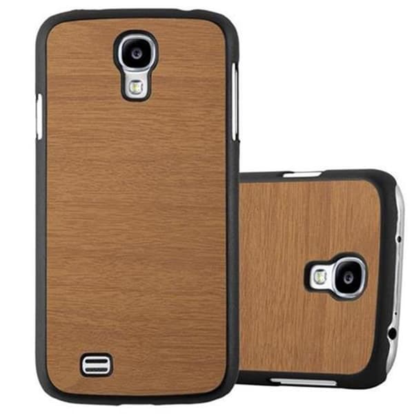Samsung Galaxy S4 Suojakuori Hard Case Suojakotelo puun näköinen suojus naarmuilta ja iskuilta WOODY RUSKEA