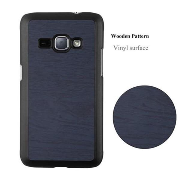 Samsung Galaxy J1 2016 Fodral Hårt Fodral Skal Hard Case Skyddsomslag i träoptik mot repor och stötar