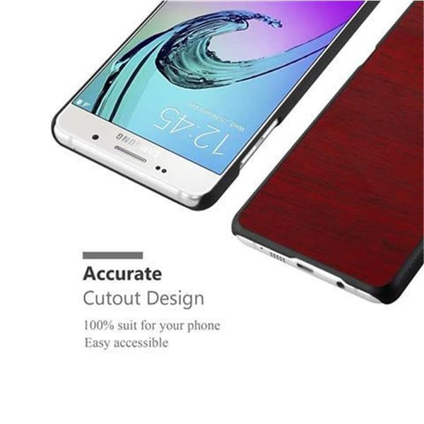 Samsung Galaxy A3 2016 Fodral Hårt Fodral Skal Hard Case Skyddsomslag i träoptik mot repor och stötar