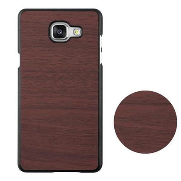 Samsung Galaxy A3 2016 Fodral Hårt Fodral Skal Hard Case Skyddsomslag i träoptik mot repor och stötar