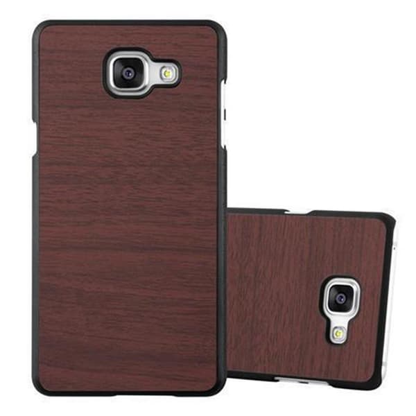 Samsung Galaxy A3 2016 Fodral Hårt Fodral Skal Hard Case Skyddsomslag i träoptik mot repor och stötar