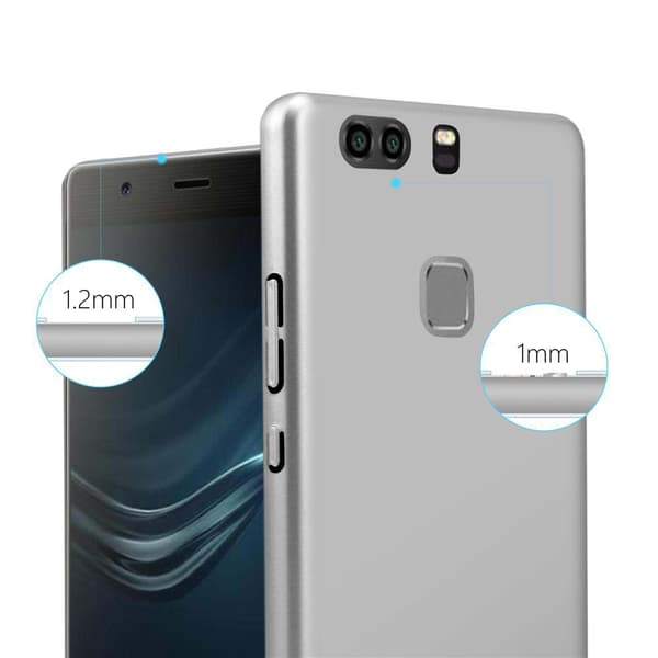 Hårt Huawei P9 PLUS Fodral Skal Fodral Mobilskydd Hard Case Skyddsomslag i metalloptik mot repor och stötar