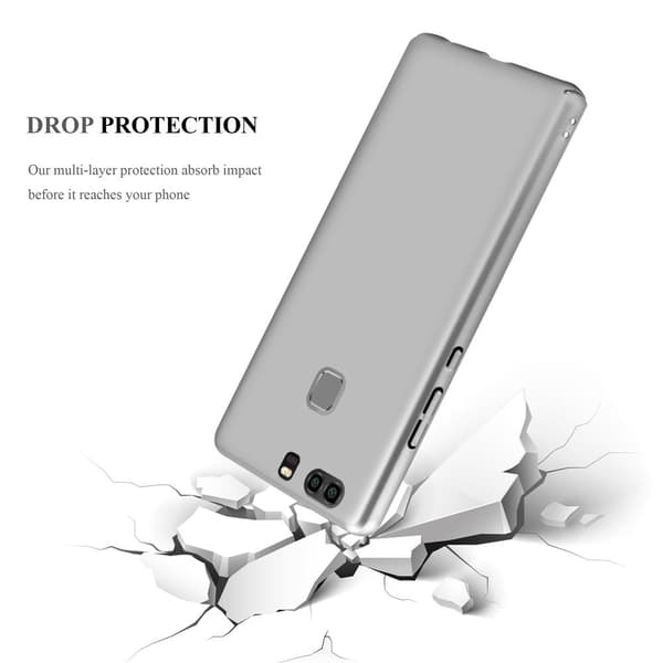 Hårt Huawei P9 PLUS Fodral Skal Fodral Mobilskydd Hard Case Skyddsomslag i metalloptik mot repor och stötar