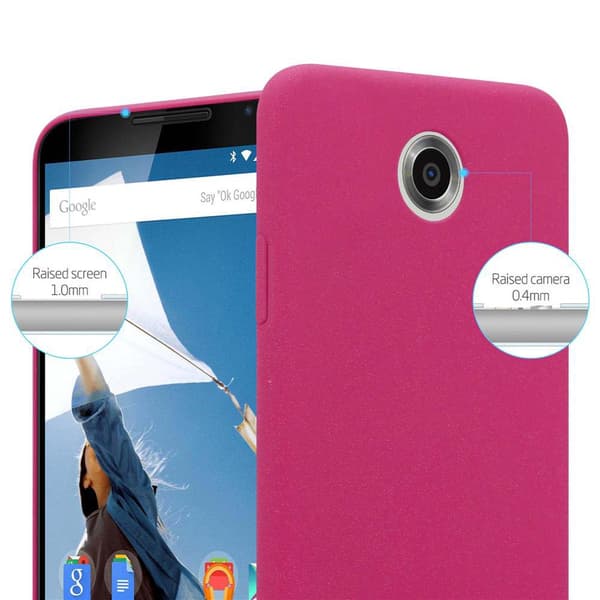 Motorola Google NEXUS 6 Suojakuori Hard Case Suojakotelo himmeällä ulkonäöllä naarmuja ja iskuja vastaan