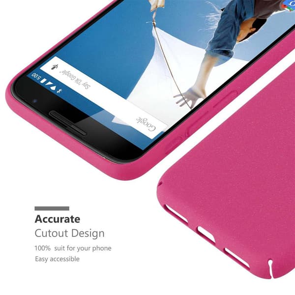 Motorola Google NEXUS 6 Suojakuori Hard Case Suojakotelo himmeällä ulkonäöllä naarmuja ja iskuja vastaan
