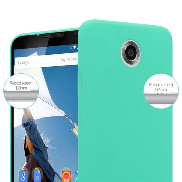 Motorola Google NEXUS 6 Suojakuori Hard Case Suojakotelo himmeällä ulkonäöllä naarmuja ja iskuja vastaan
