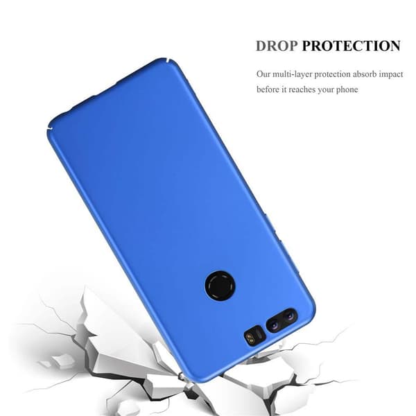 Hårt Honor 8 / 8 PREMIUM Fodral Skal Fodral Mobilskydd Hard Case Skyddsomslag i metalloptik mot repor och stötar