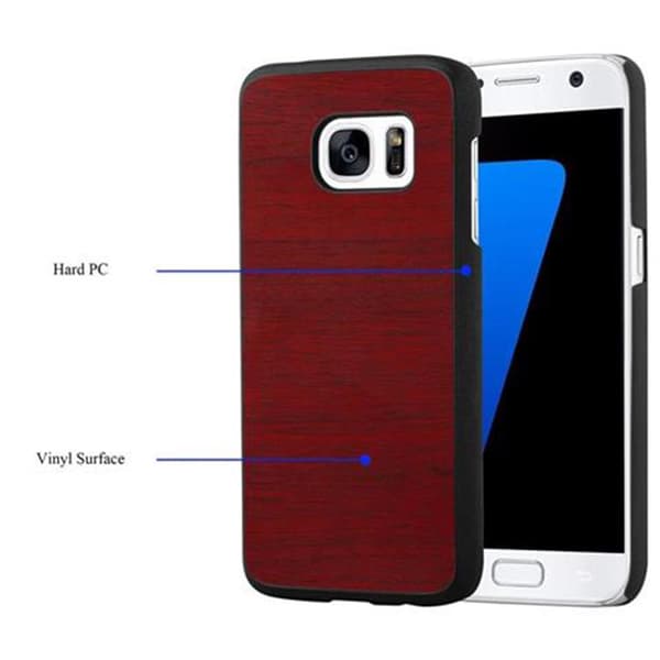Deksel til Samsung Galaxy S7 Hardt Case Beskyttende i treutseende mot riper og støt