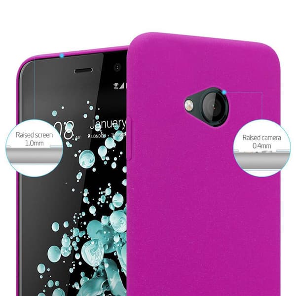 HTC U PLAY Suojakuori Hard Case Suojakotelo himmeällä ulkonäöllä naarmuja ja iskuja vastaan