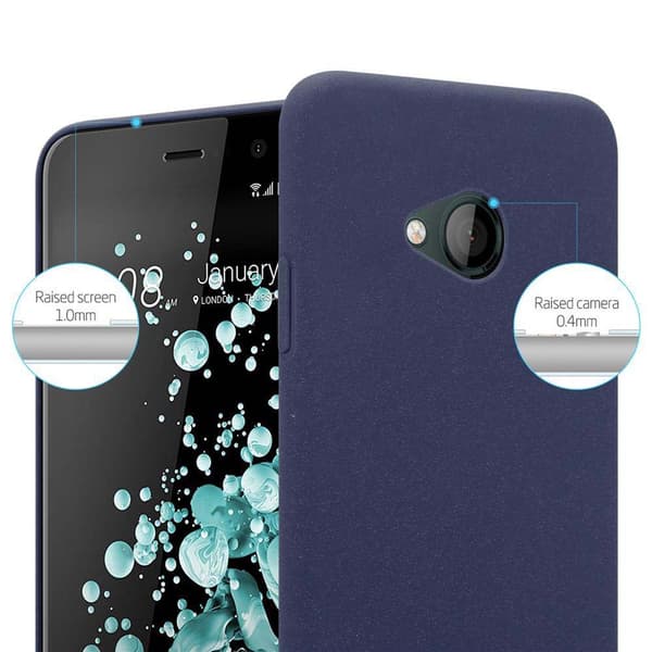 HTC U PLAY Suojakuori Hard Case Suojakotelo himmeällä ulkonäöllä naarmuja ja iskuja vastaan