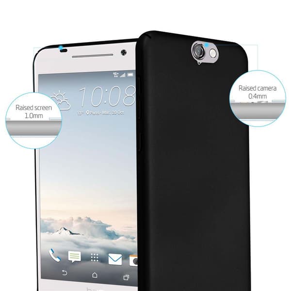 Hårt HTC ONE A9 Fodral Skal Fodral Mobilskydd Hard Case Skyddsomslag i metalloptik mot repor och stötar