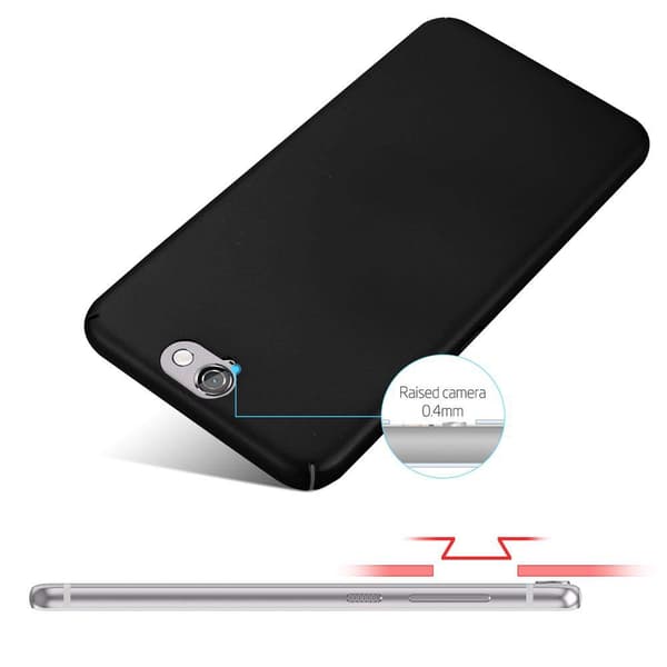 Hårt HTC ONE A9 Fodral Skal Fodral Mobilskydd Hard Case Skyddsomslag i metalloptik mot repor och stötar