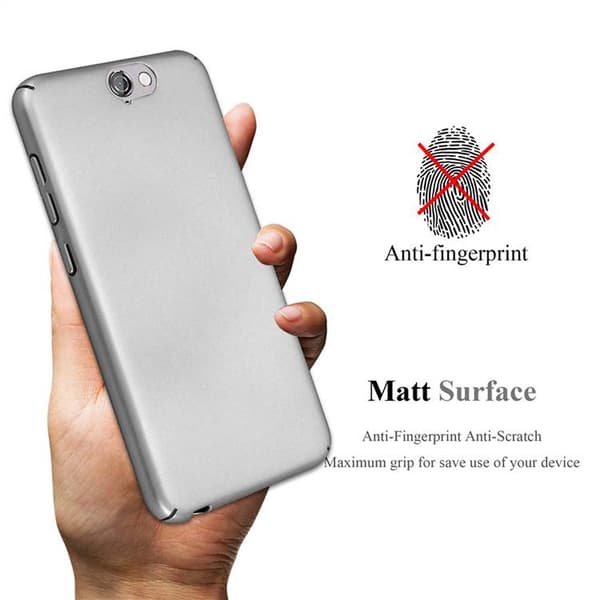 Hårt HTC ONE A9 Fodral Skal Fodral Mobilskydd Hard Case Skyddsomslag i metalloptik mot repor och stötar