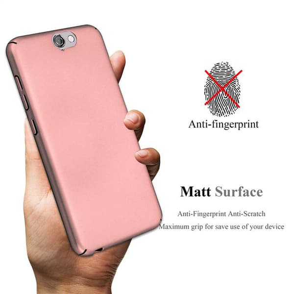 Hårt HTC ONE A9 Fodral Skal Fodral Mobilskydd Hard Case Skyddsomslag i metalloptik mot repor och stötar