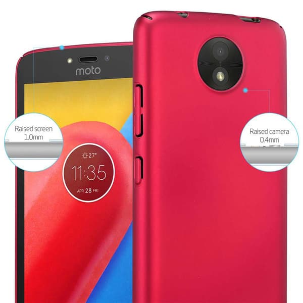 Hårt Motorola MOTO C Fodral Skal Fodral Mobilskydd Hard Case Skyddsomslag i metalloptik mot repor och stötar